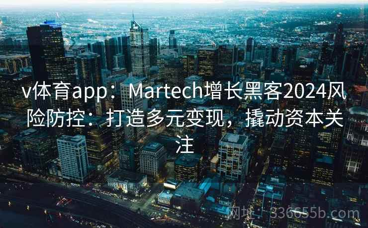 v体育app：Martech增长黑客2024风险防控：打造多元变现，撬动资本关注